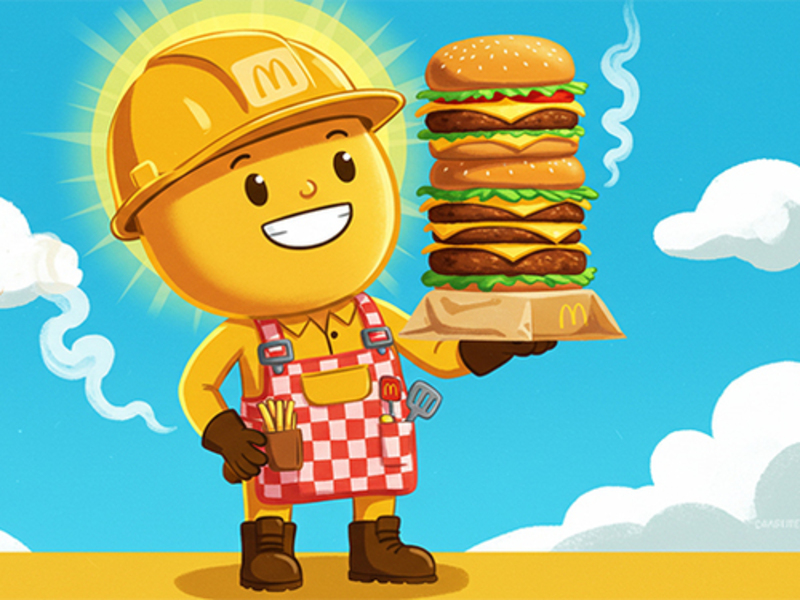 Spill Burger tycoon online