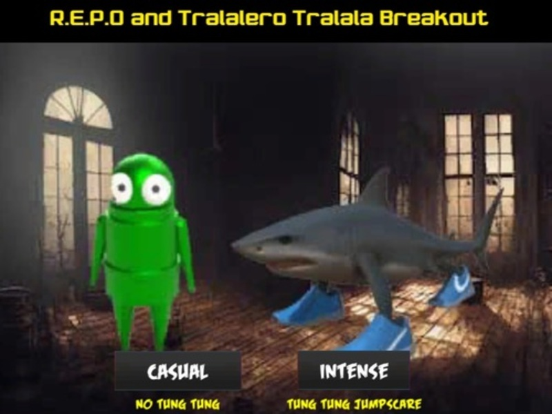 Spill R. E. P. O og Tralalero Tralala Breakout online
