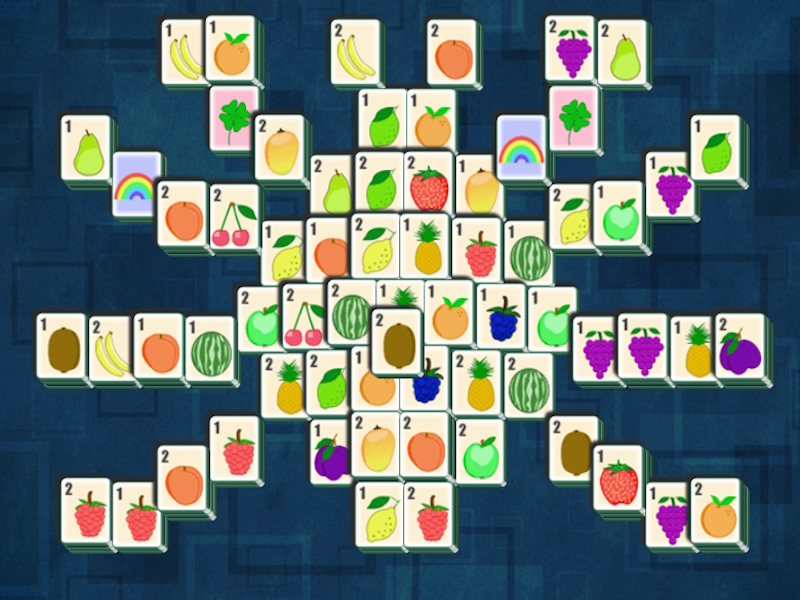 Spill Blue Mahjong Hd online