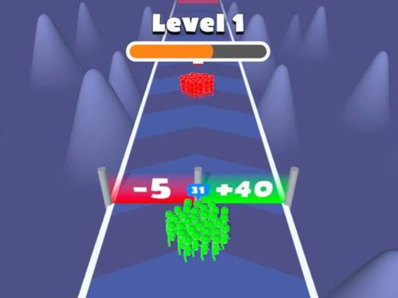 Spill Stickman Count Masters online
