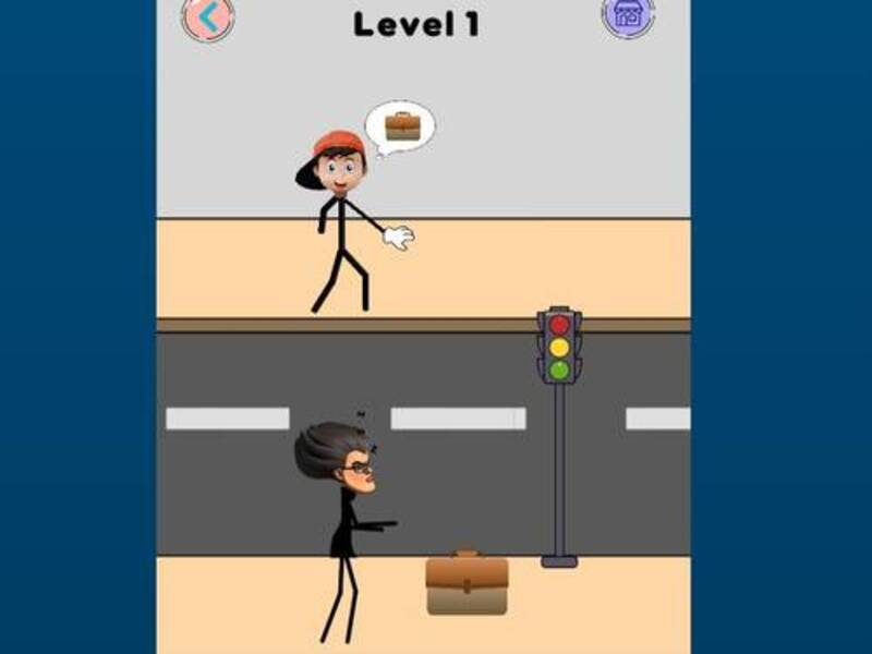 Spill Lærer Puzzle Stickman-spill online