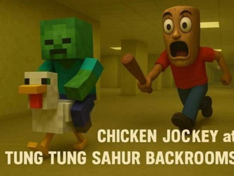 Spill Kyllingjockey på Tung Tung Sahur backrooms online