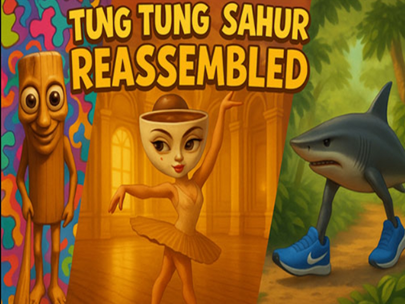 Spill Tung Tung Sahur satt sammen online