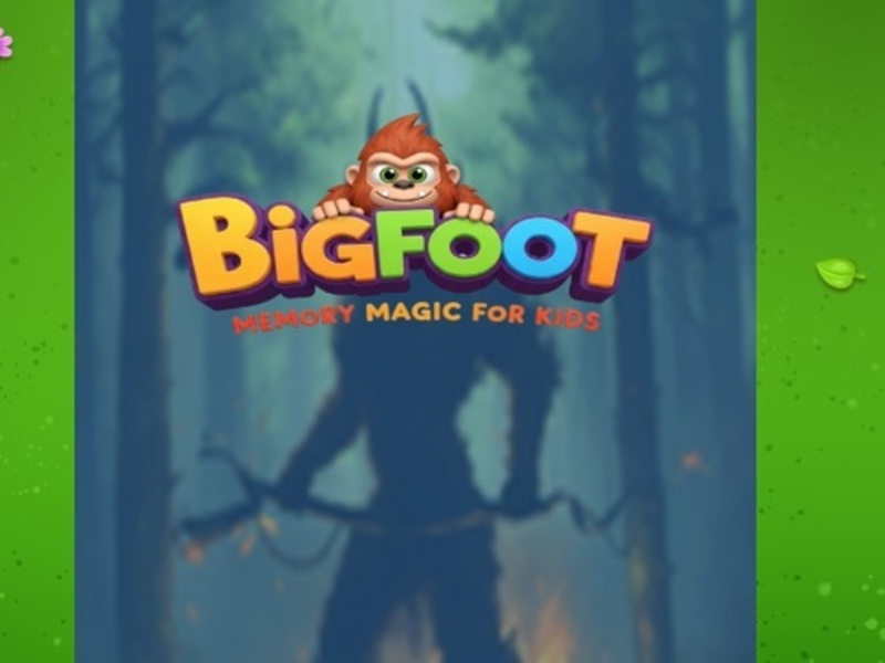 Spill Bigfoot Memory Magic for Kids online