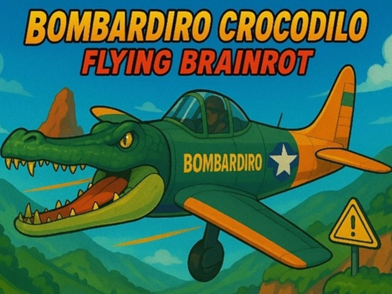 Spill Bombardiro Crocodilo Flying Brainrot online