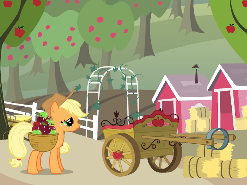 Spill My Little Pony Applejacks eplehøst online