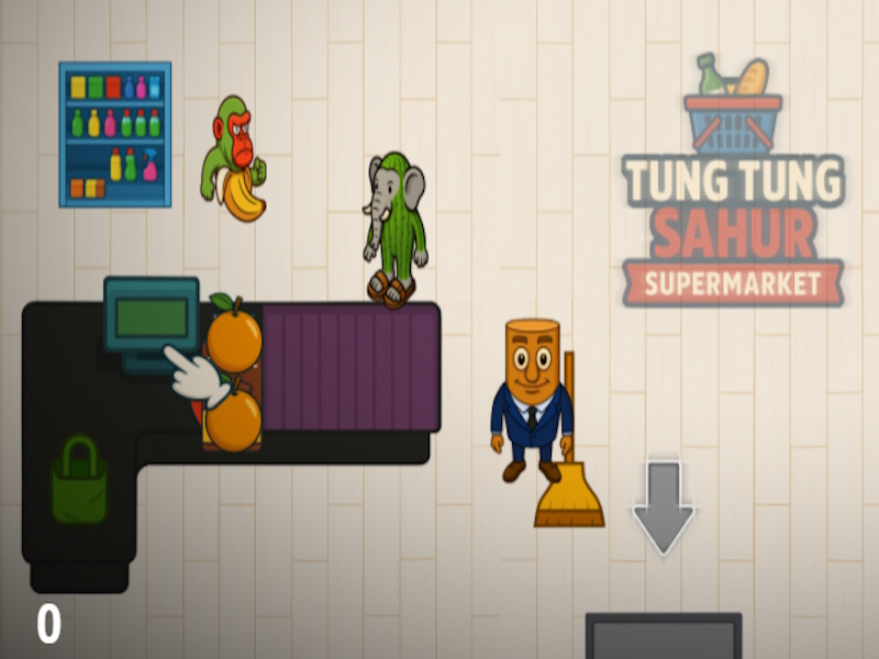 Spill Tung Tung Sahur supermarked online