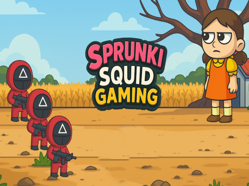 Spill Sprunki Squid Gaming online