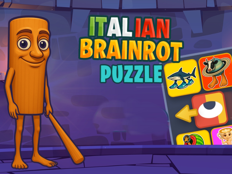 Spill Italiensk Brainrot -puslespill online