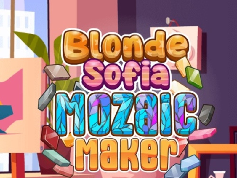 Spill Blonde Sofia: Mozaic Maker online